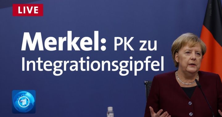 LIVE: Bundeskanzlerin Merkel nach dem Integrationsgipfel
