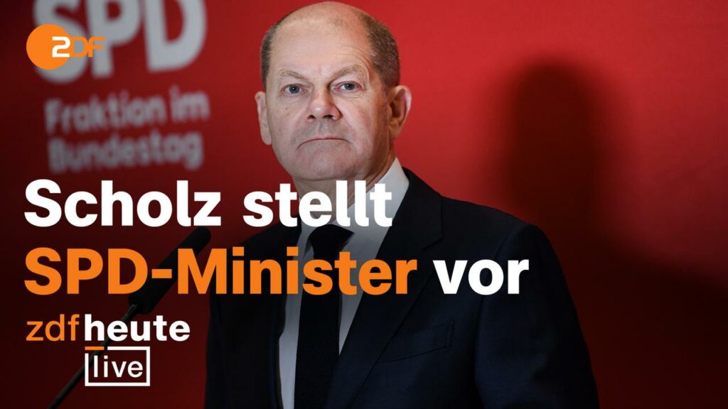 LIVE: Die SPD gibt ihre Minister bekannt