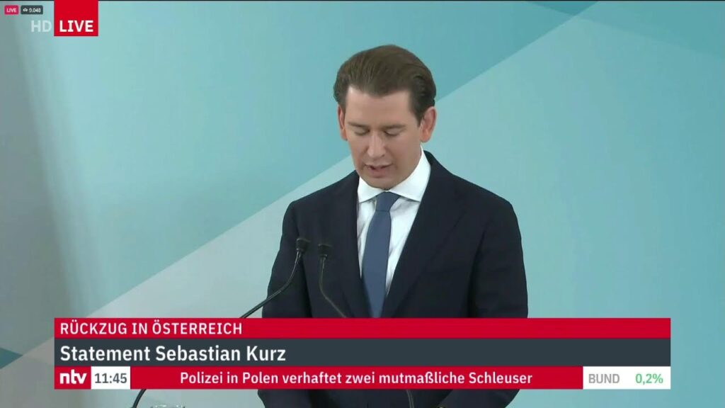 LIVE: Österreichs Ex-Kanzler Kurz äußert sich zu seinem Rückzug aus der Politik