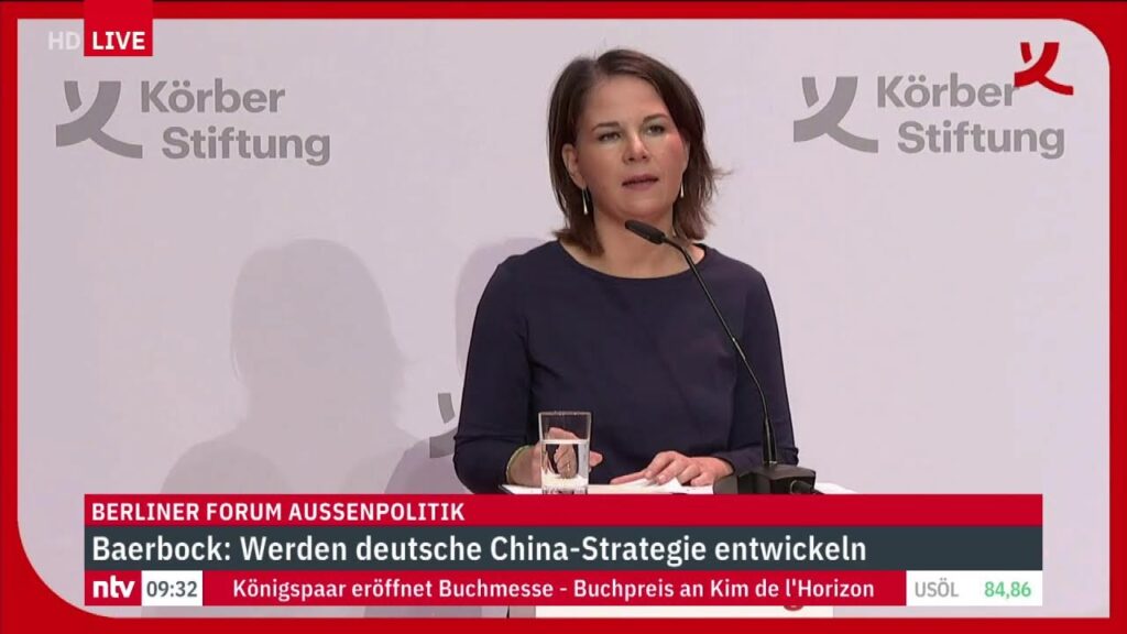LIVE: Rede von Bundesaußenministerin Annalena Baerbock beim Westbalkan-Treffen