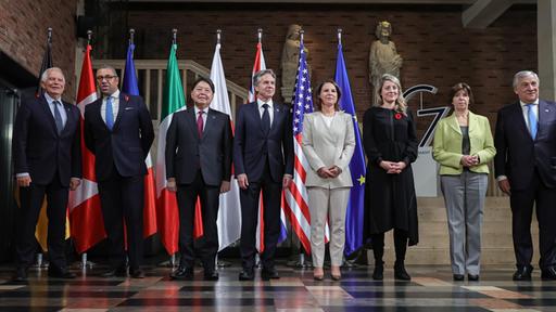 LIVE: Außenministerin Annalena Baerbock beim G7-Außenministertreffen