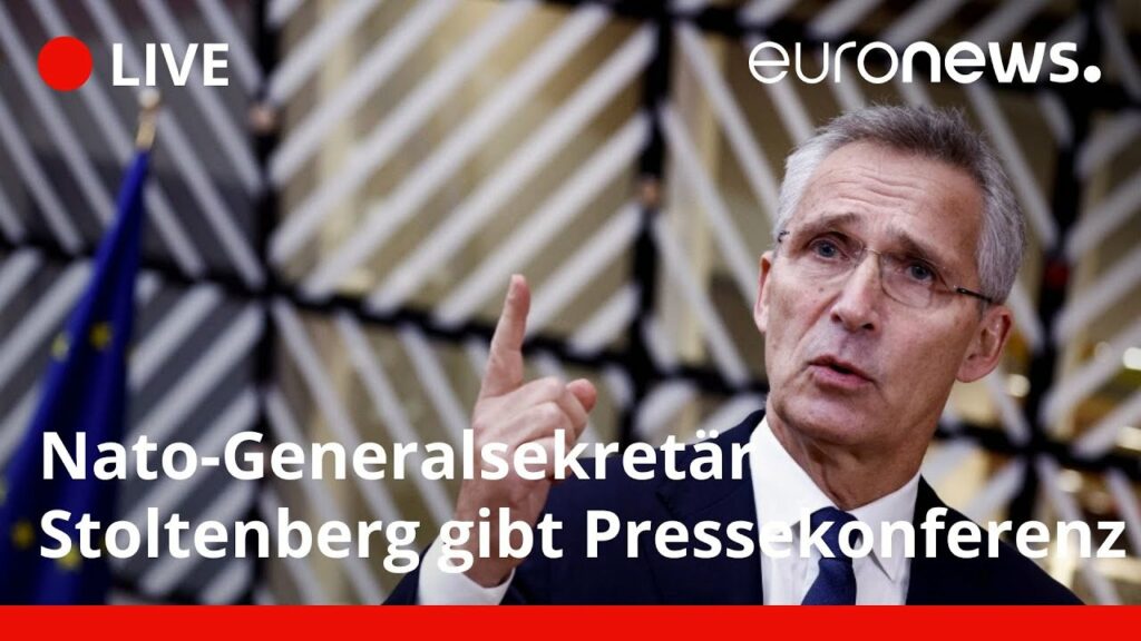 LIVE: Pressekonferenz von NATO-Generalsekretär Stoltenberg nach der Krisensitzung