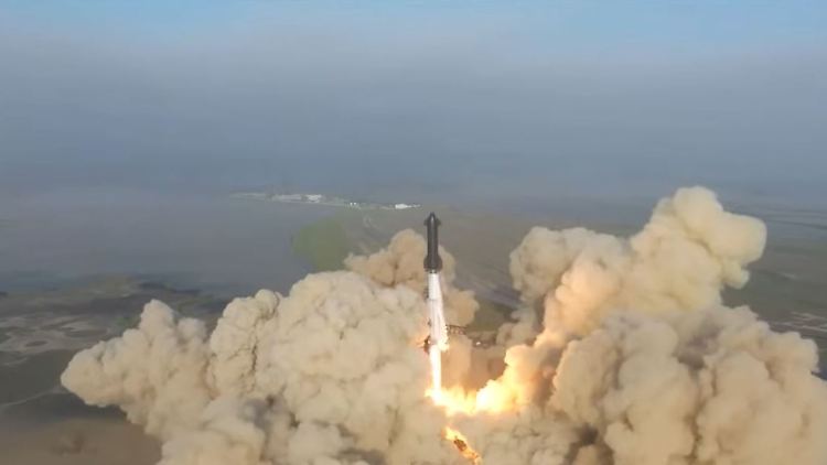 LIVE: Riesen-Rakete Starship startet Flugversuch