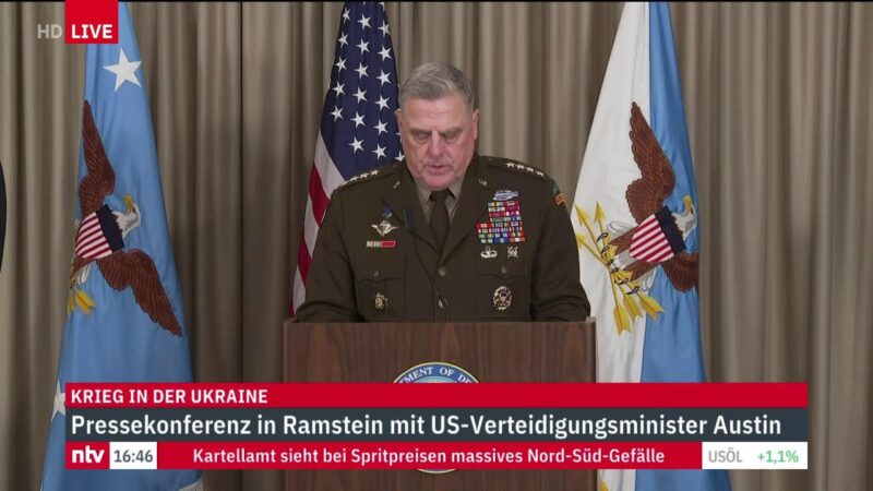 LIVE: Pressekonferenz mit US-Verteidigungsminister Austin in Ramstein