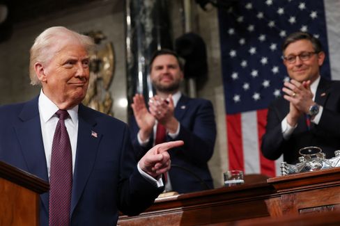 Donald Trump und seine »State of the Union«-Rede: Heute ein König Donald Trump und seine »State of the Union«-Rede: Heute ein König