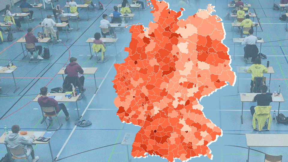 Abitur-Quoten: So viele Abiturienten gibt es in Ihrer Region