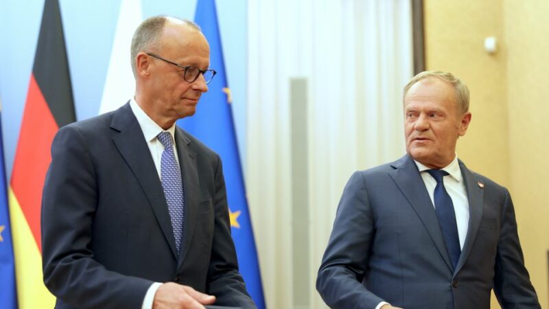 Donald Tusk sagt Friedrich Merz, was er von Grenzkontrollen hält: nichts