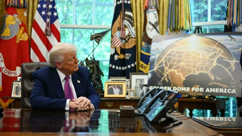 Golden Dome: Donald Trump träumt von einer Raketenabwehr im Weltraum