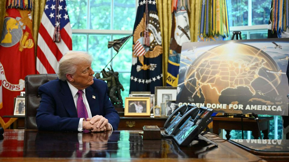 Golden Dome: Donald Trump träumt von einer Raketenabwehr im Weltraum
