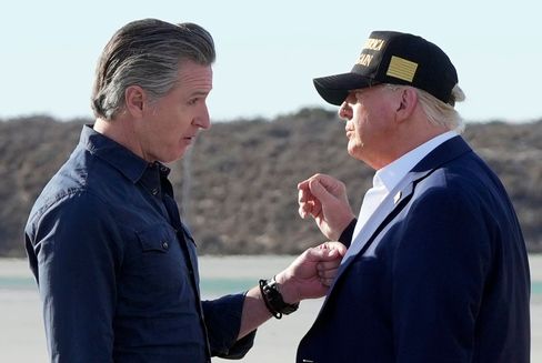 Donald Trump und Gavin Newsom: Der Widersacher aus Kalifornien