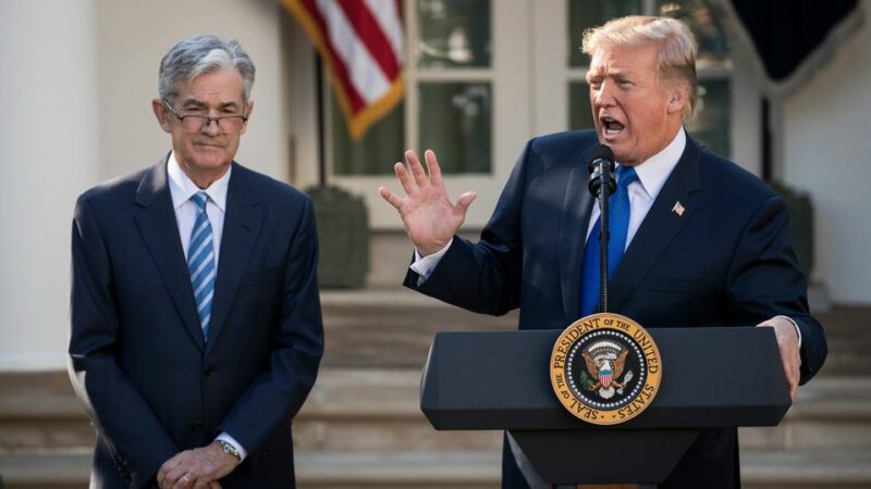 USA: Trump zögert Rauswurf des Fed-Chefs und plant Schattenchef-Strategie