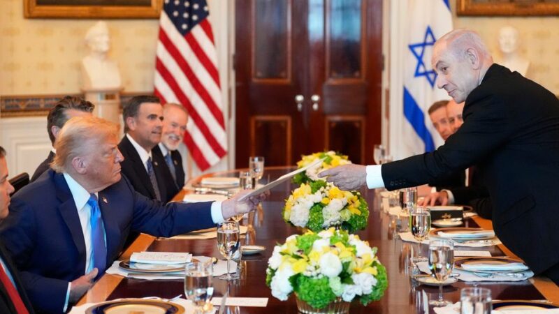 Donald Trump und Benjamin Netanyahu sprechen über Nahost, Gazakrieg und Friedens-Nobelpreis